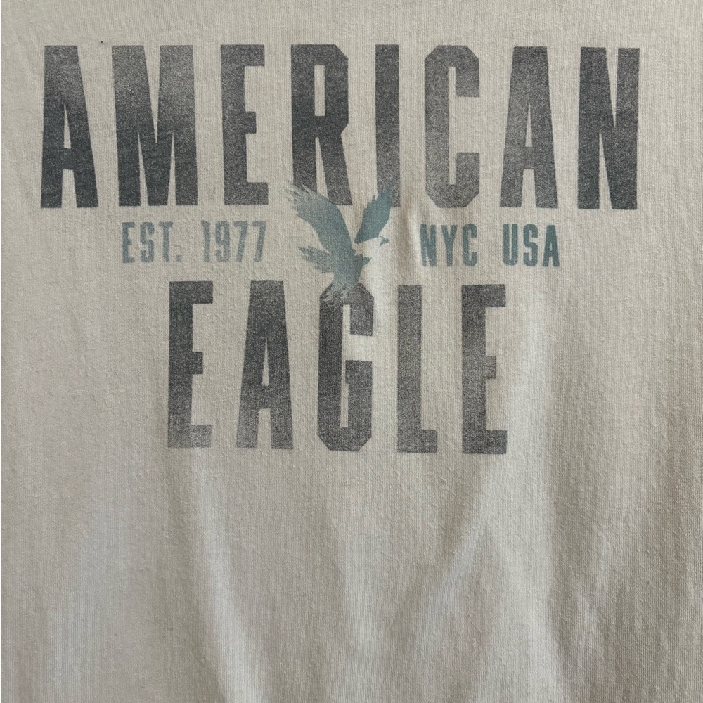 American Eagle Outfitters Light Blue Shirt